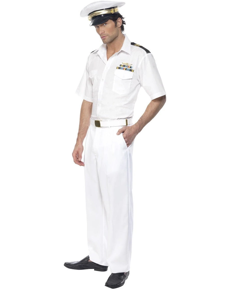Top Gun Captain Mens Costume