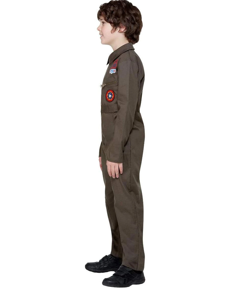 Top Gun Jumpsuit Boys Costume