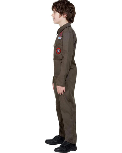 Top Gun Jumpsuit Boys Costume