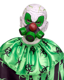 Toxic Clown Latex Halloween Mask
