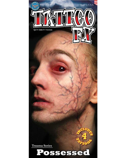 Possessed FX Temporary Tattoos