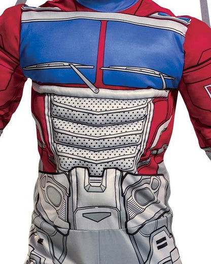 Transformers Optimus Classic Muscle Boys Costume