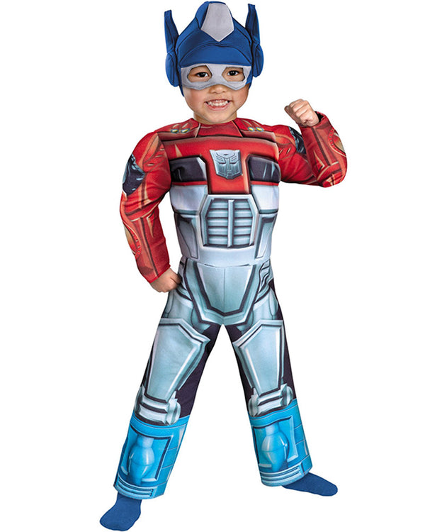 Transformers Optimus Prime Rescue Bot Muscle Toddler Costume