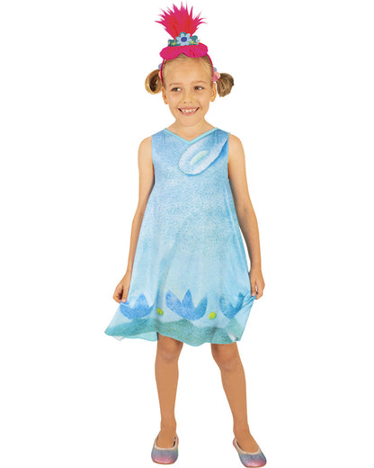 Trolls 2 Poppy Deluxe Girls Costume