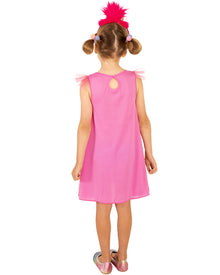 Trolls 2 Poppy Pop Dress Deluxe Girls Costume