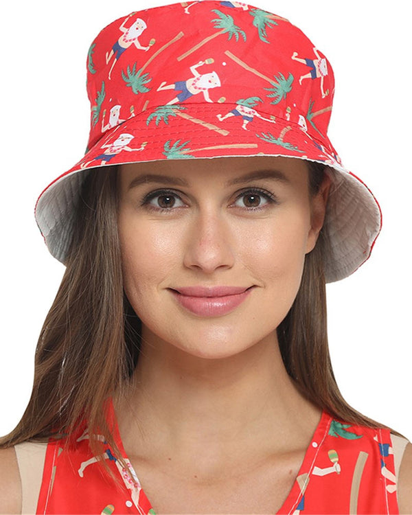 Tropical Christmas Bucket Hat