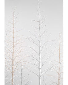 White Light Up Christmas Tree Branch 60cm