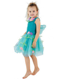 Faraway Fairy Turquoise Dress Girls Costume