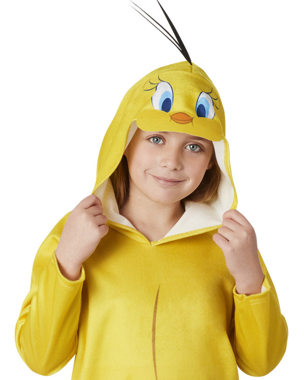 Tweety Bird Jumpsuit Kids Costume