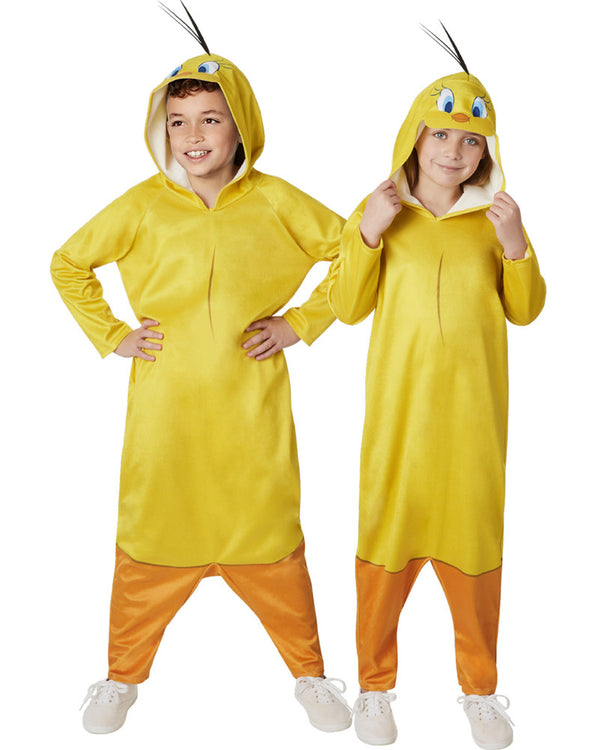 Tweety Bird Jumpsuit Kids Costume