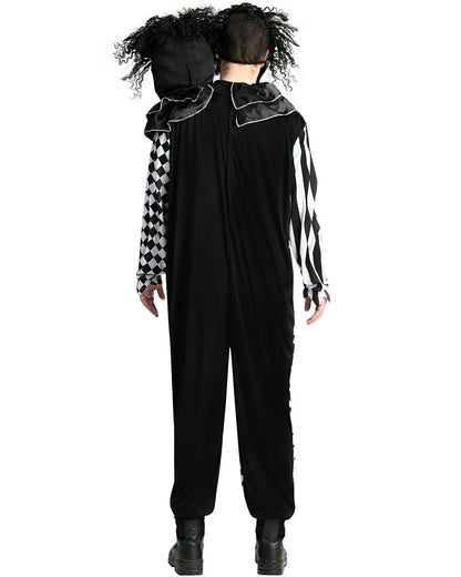 Two Headed Clown Mens Costume