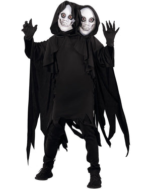 Two Headed Ghoul Kids Costume