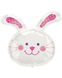 Bunny Head Foil Balloon 67cm