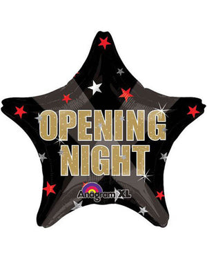 Hollywood Star Opening Night Foil Balloon