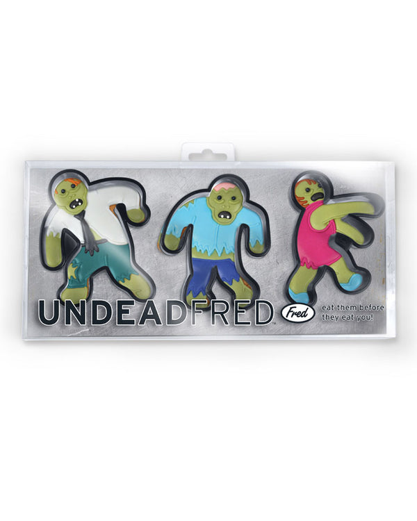 Undead Fred Zombie Cookie Cutters Pack of 3