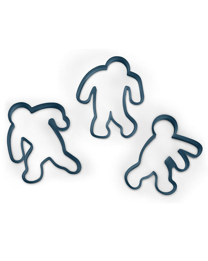 Undead Fred Zombie Cookie Cutters Pack of 3