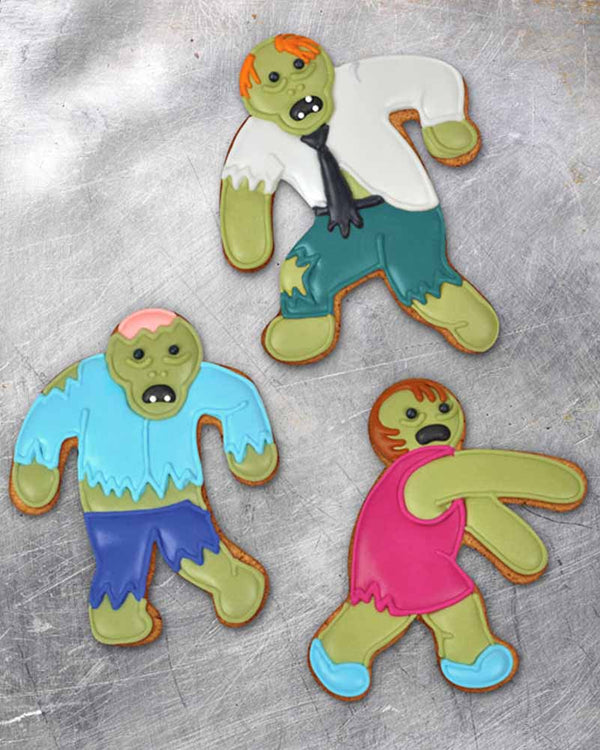 Undead Fred Zombie Cookie Cutters Pack of 3