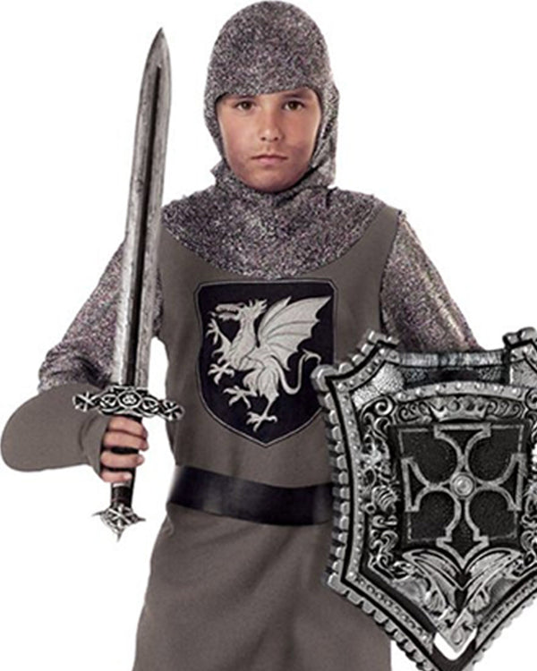 Valiant Knight Boys Costume