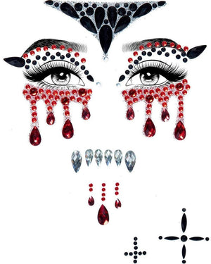 Vampire Adhesive Face Jewels