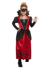 Vampire Girls Halloween Costume with EyeHalloween Mask