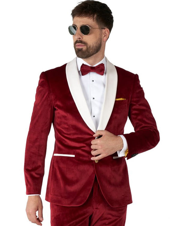 Opposuit Velvet Vibes Tuxedo Premium Mens Christmas Costume