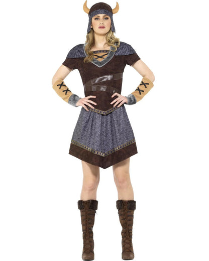 Viking Lady Womens Plus Size Costume