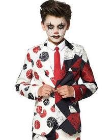 Vintage Clown Boys Halloween Suitmeister