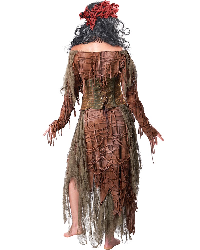 Voodoo Swamp Witch Womens Costume
