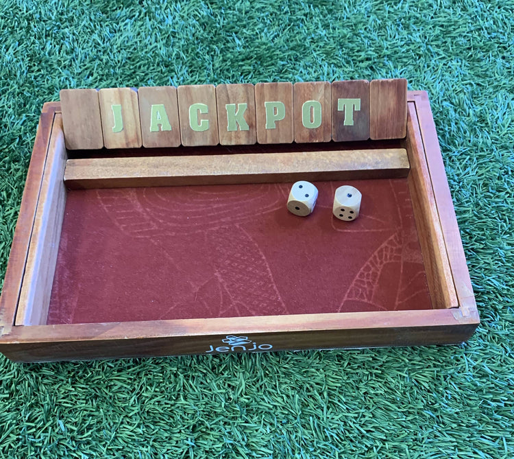 Jackpot or Shut the Box Board Game
