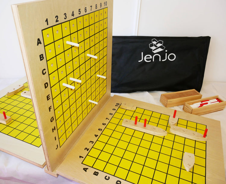 Wooden Giant Ships Game with Carry Bag
