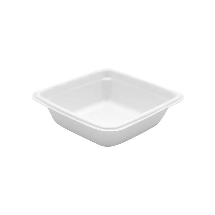 Eco White Square Bowl 150ml Pack of 50