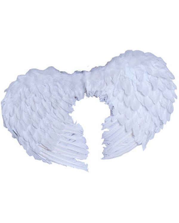 White Feather Small Angel Wings