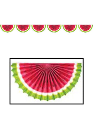 Watermelon Fan Bunting
