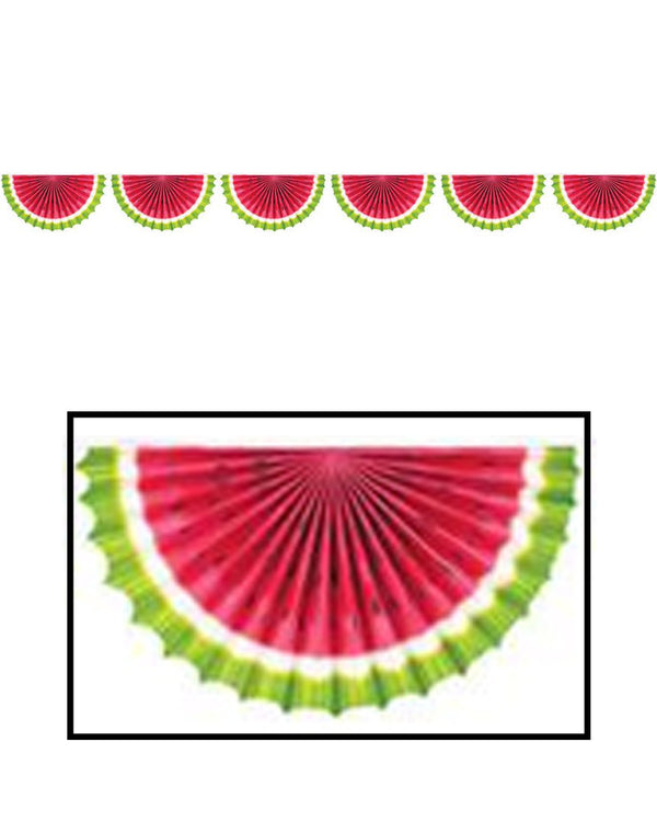 Watermelon Fan Bunting