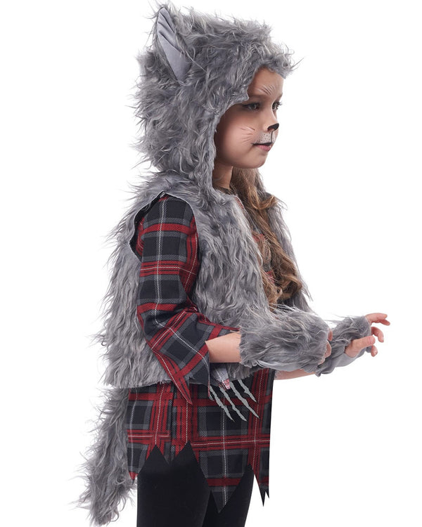 Wee Wolf Toddler Girls Costume