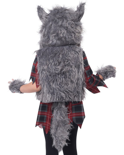 Wee Wolf Toddler Girls Costume