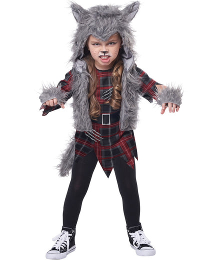 Wee Wolf Toddler Girls Costume