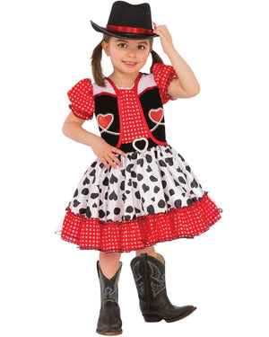 Western Cowgirl Girls Costume