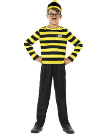 Wheres Wally Odlaw Boys Costume