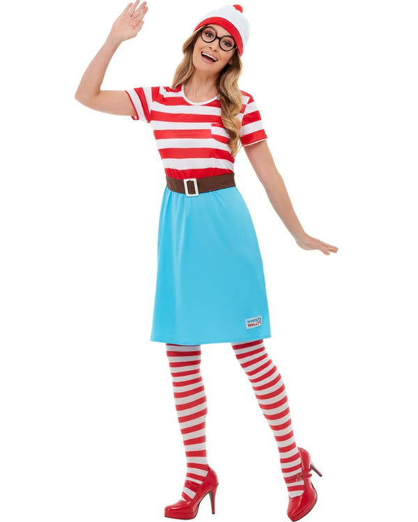 Wheres Wally Wenda Classic Womens Costume