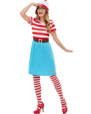 Wheres Wally Wenda Classic Womens Costume