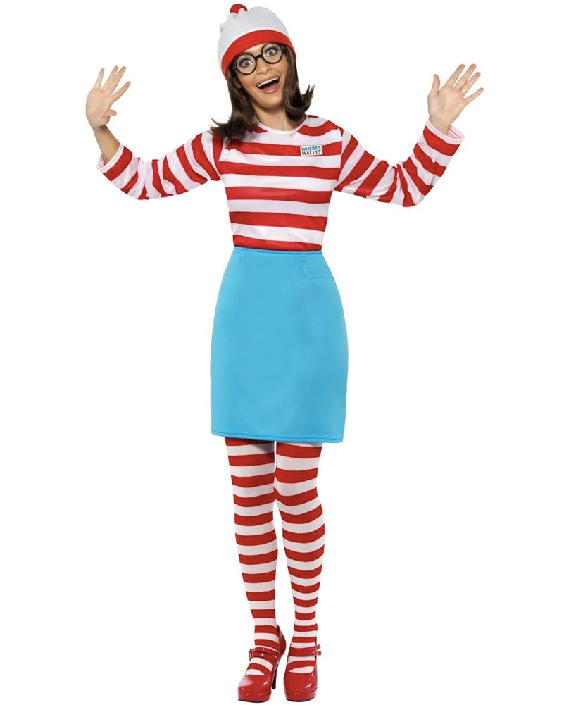 Wheres Wally Wenda Womens Plus Size Book Week Costume