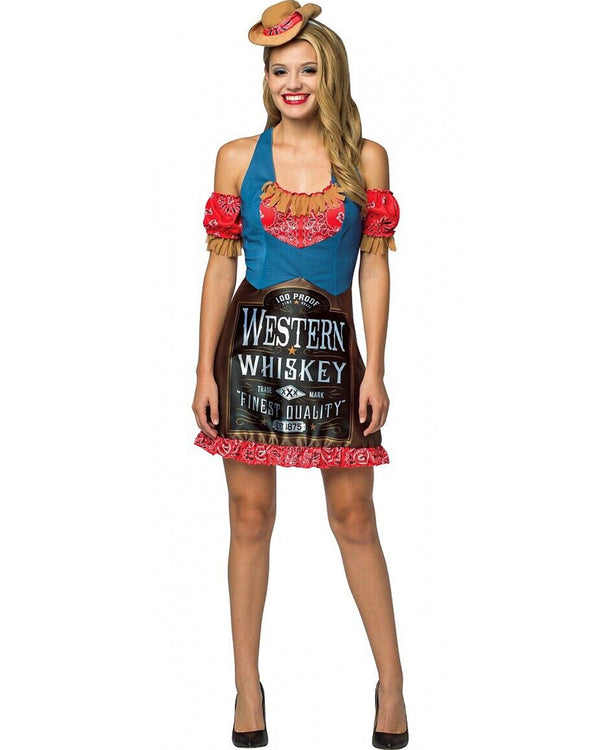 Whiskey Dress Womens Costume