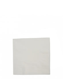 White Beverage Napkins Pack of 40