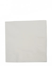 White Lunch Napkins Pack of 40