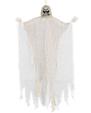 White Medium Reaper Hanging Prop Decoration 61cm