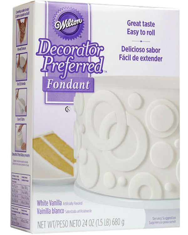 White Rolled Fondant 680g