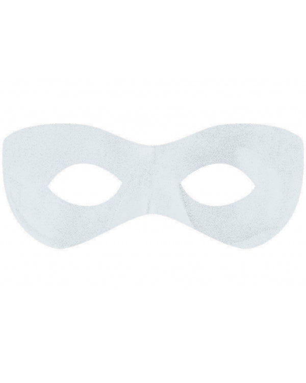 White Superhero Eye Mask