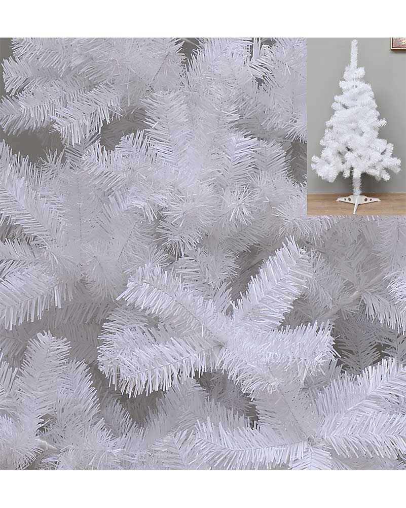 Christmas White Tree 1.2m 200 Branches