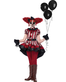 Wicked Klown Girls Halloween Costume